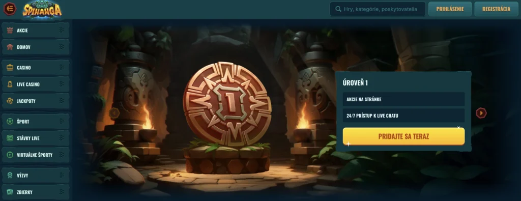 VIP program Spinanga Casino