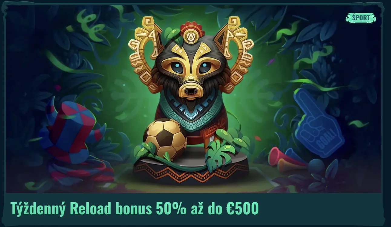 týždenný reload bonus v Spinanga Casino