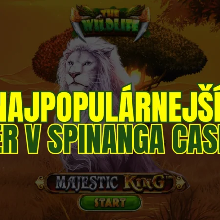 7 najpopulárnejších hier v Spinanga Casine za júl 2025!