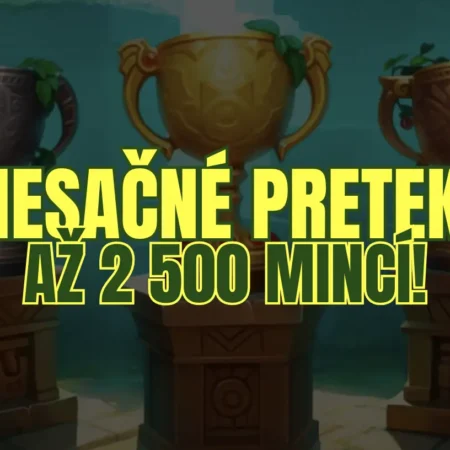 Mesačné preteky v Spinanga Casine s prize poolom v hodnote 2 500 mincí!