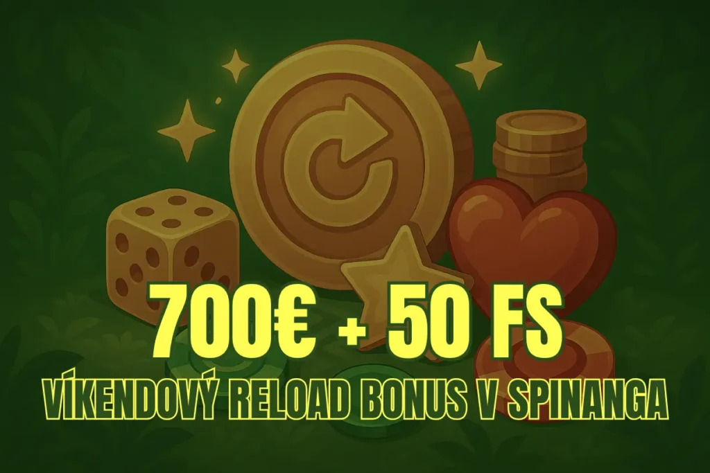 Víkendový reload bonus v Spinanga Casino