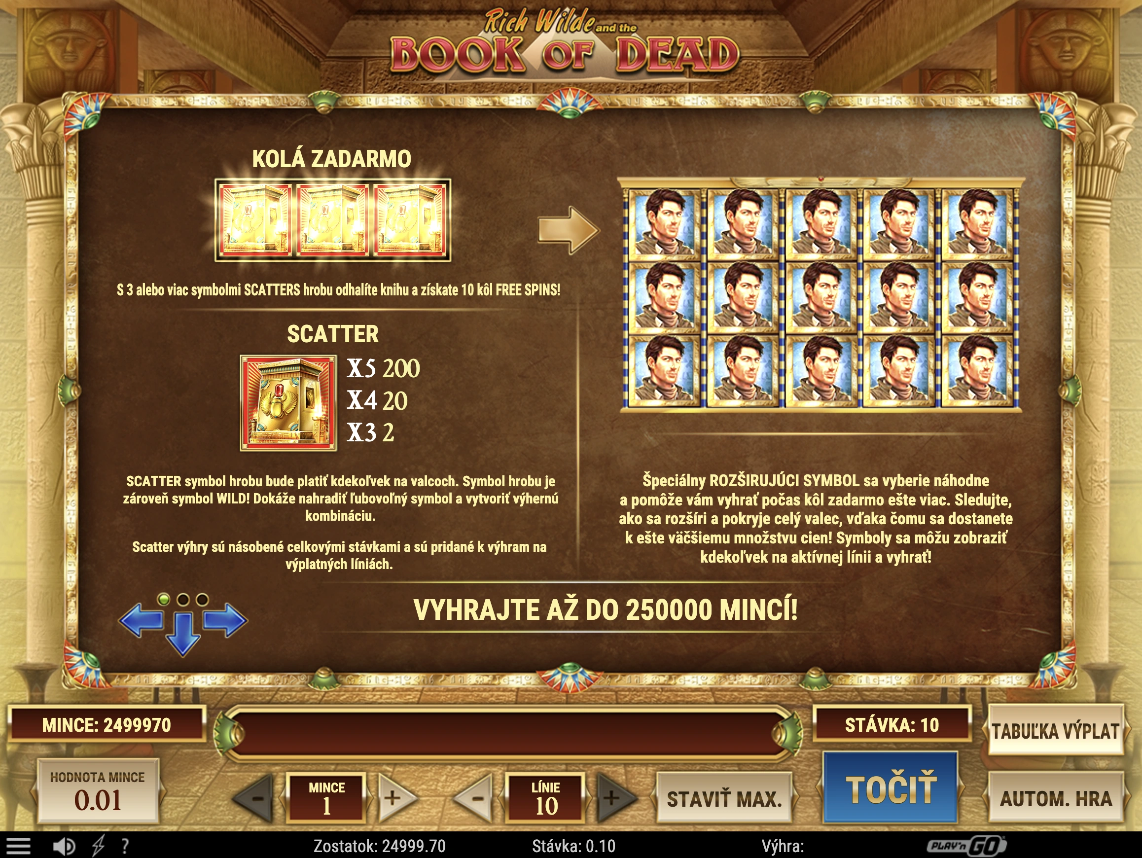 hra book of dead