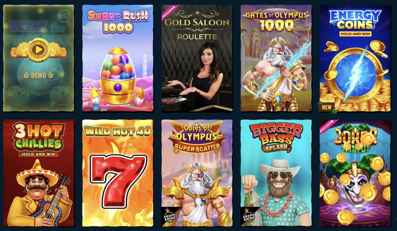 demo Spinanga Casino hry