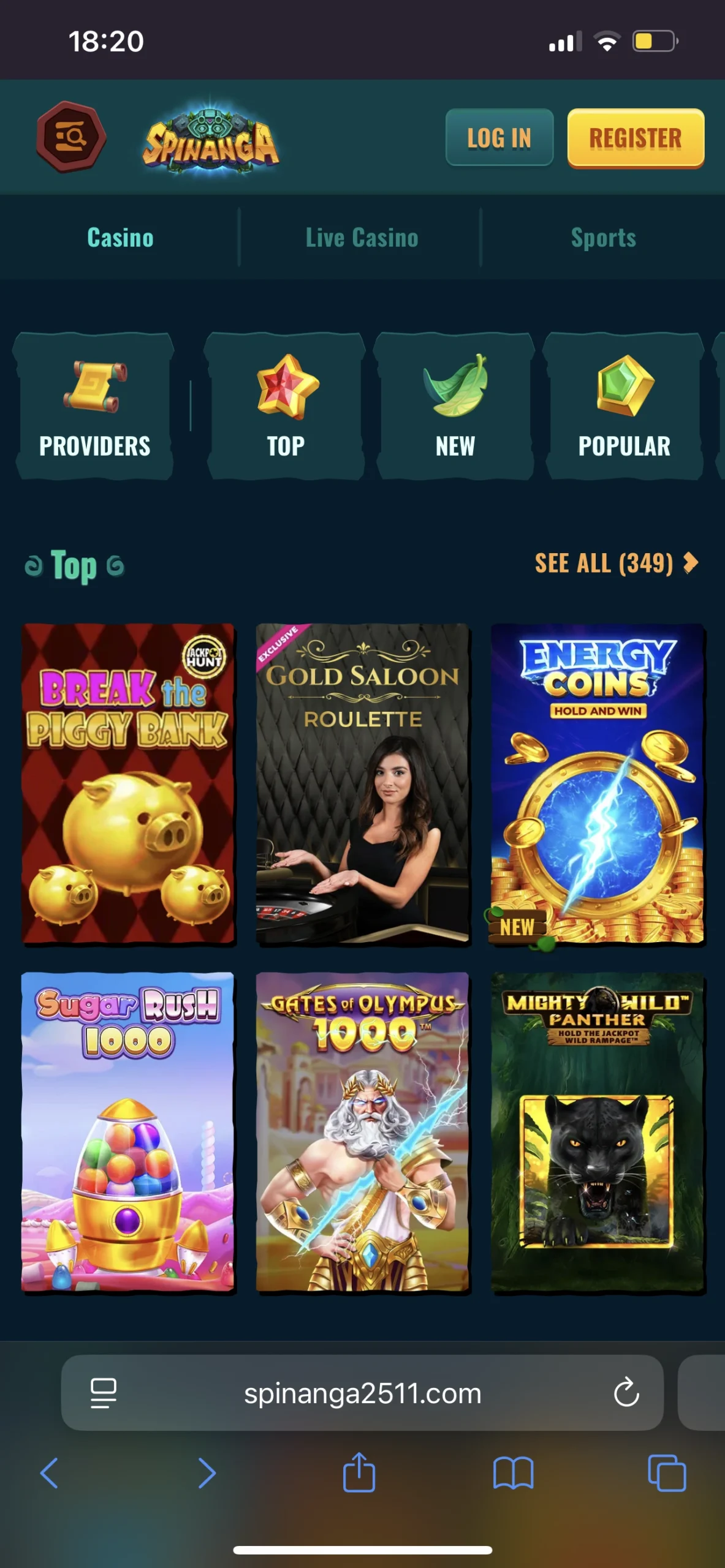 spinanga app